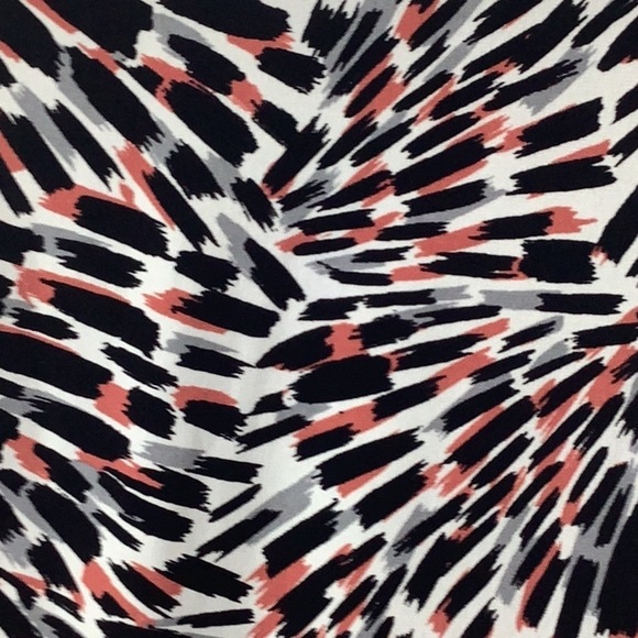 WHBM - Sz LP (petite) - kinda animal print double layer tank top - cinched waist - Picture 5 of 5